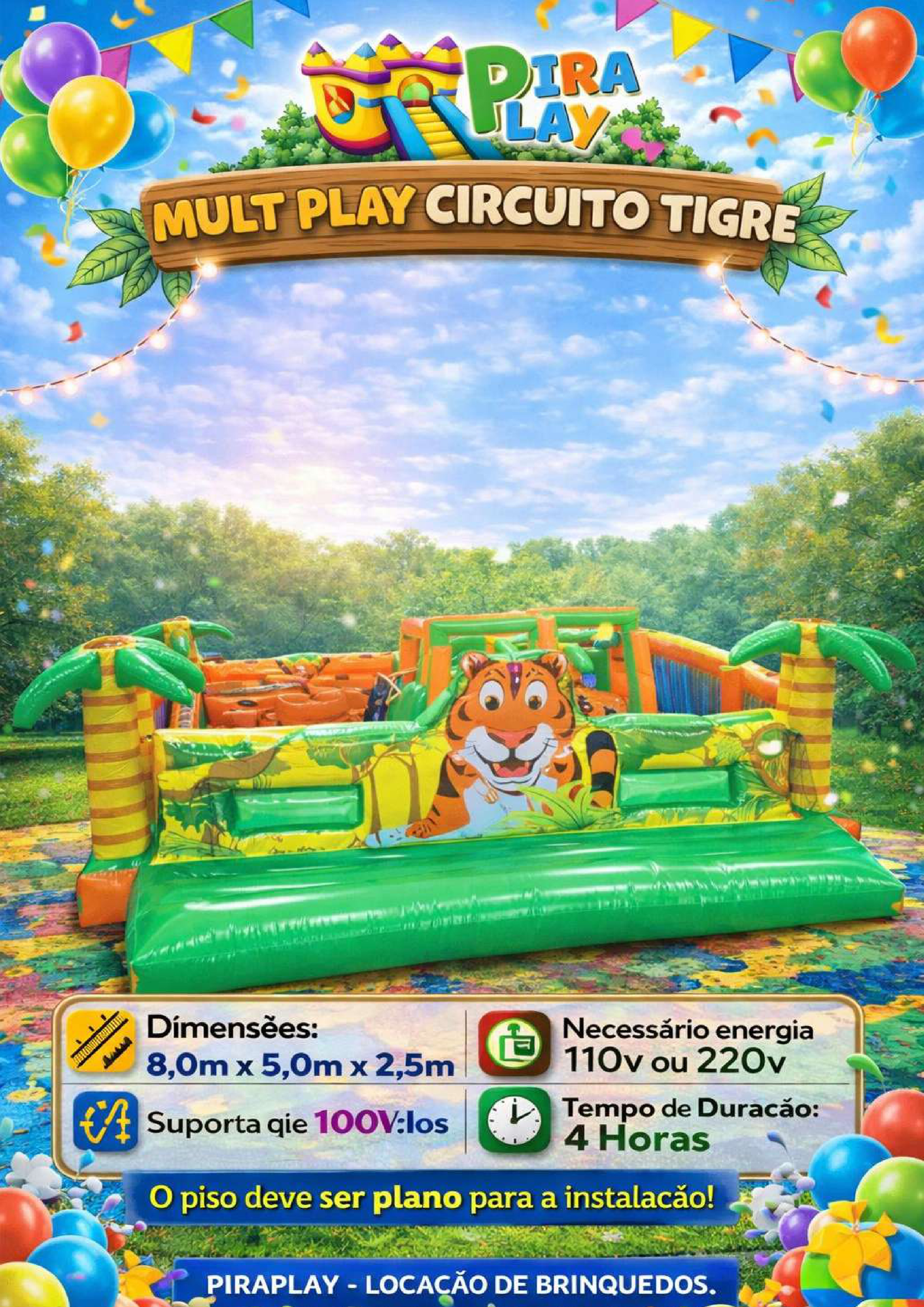 Mult Play Circuito Tigre