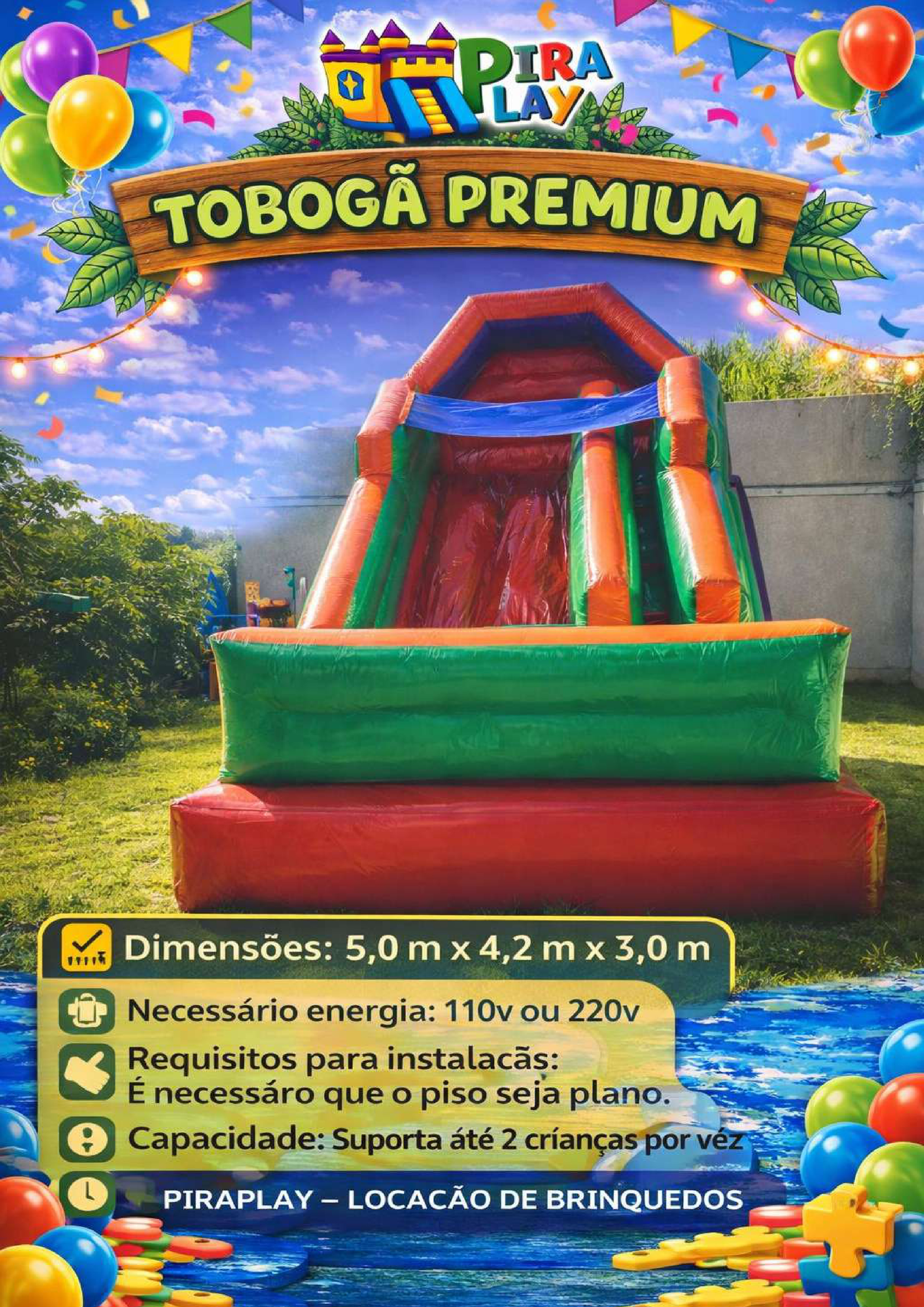 Tobogã Premium