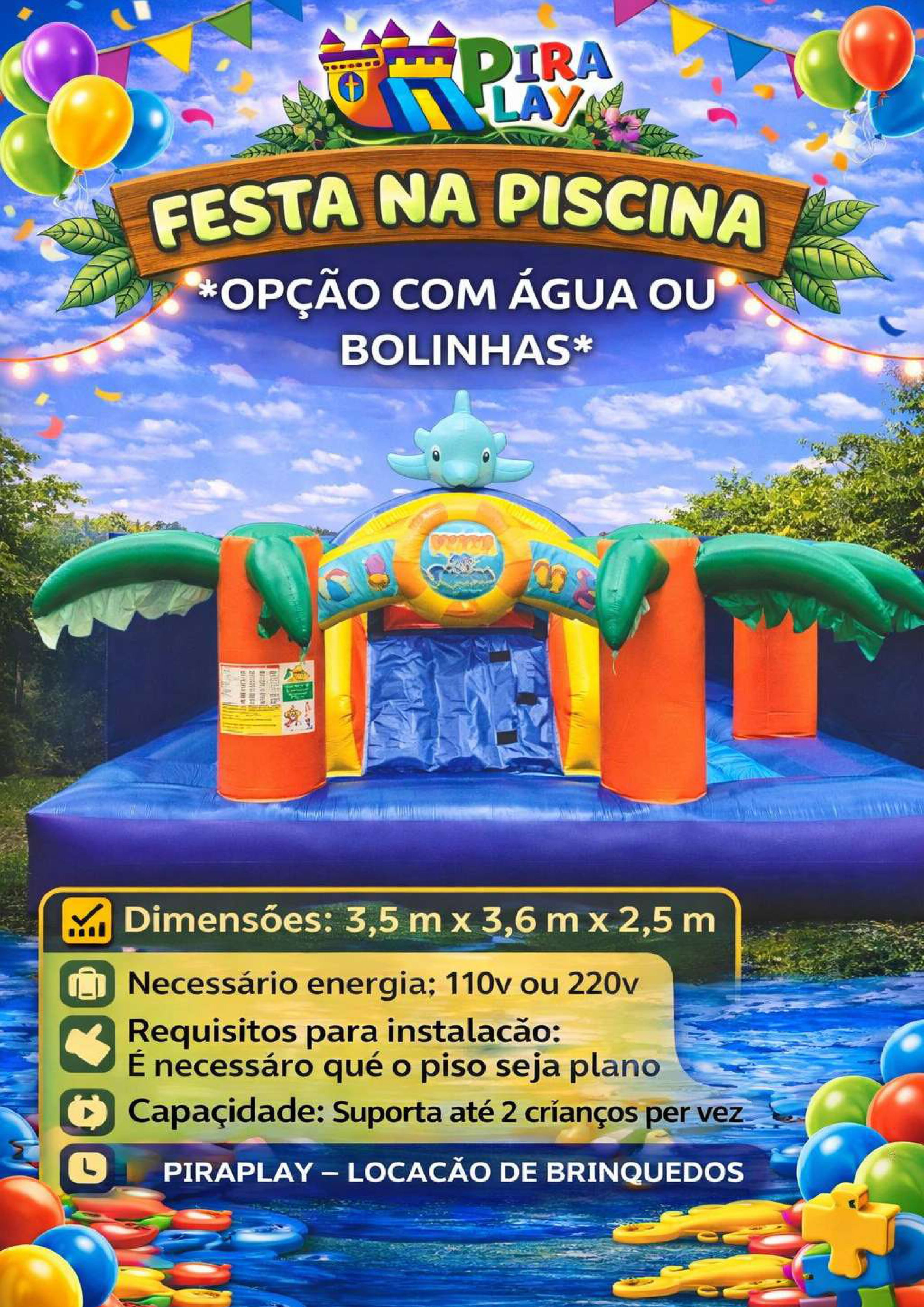Festa na Piscina