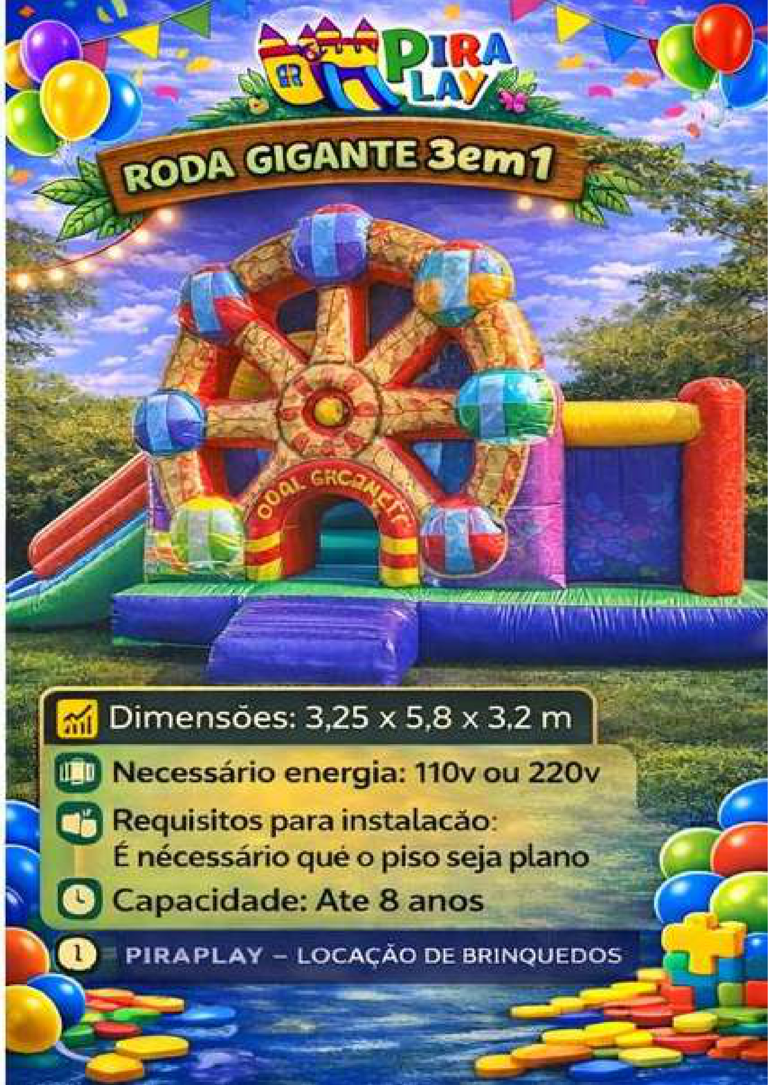 Roda Gigante 3em1