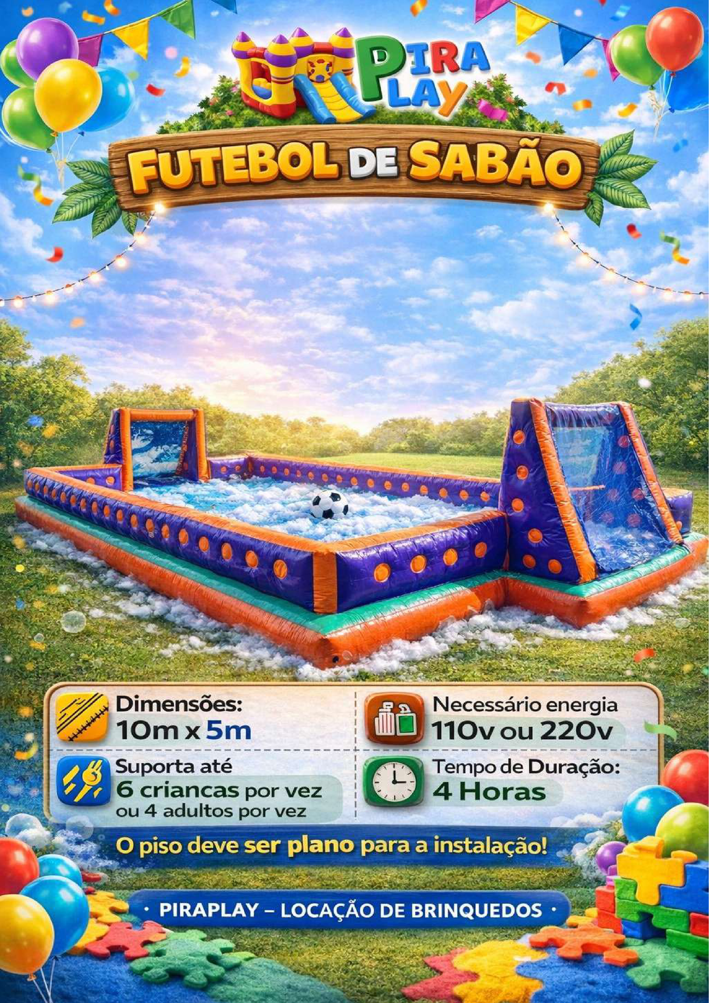 Futebol de Sabão (Médio)