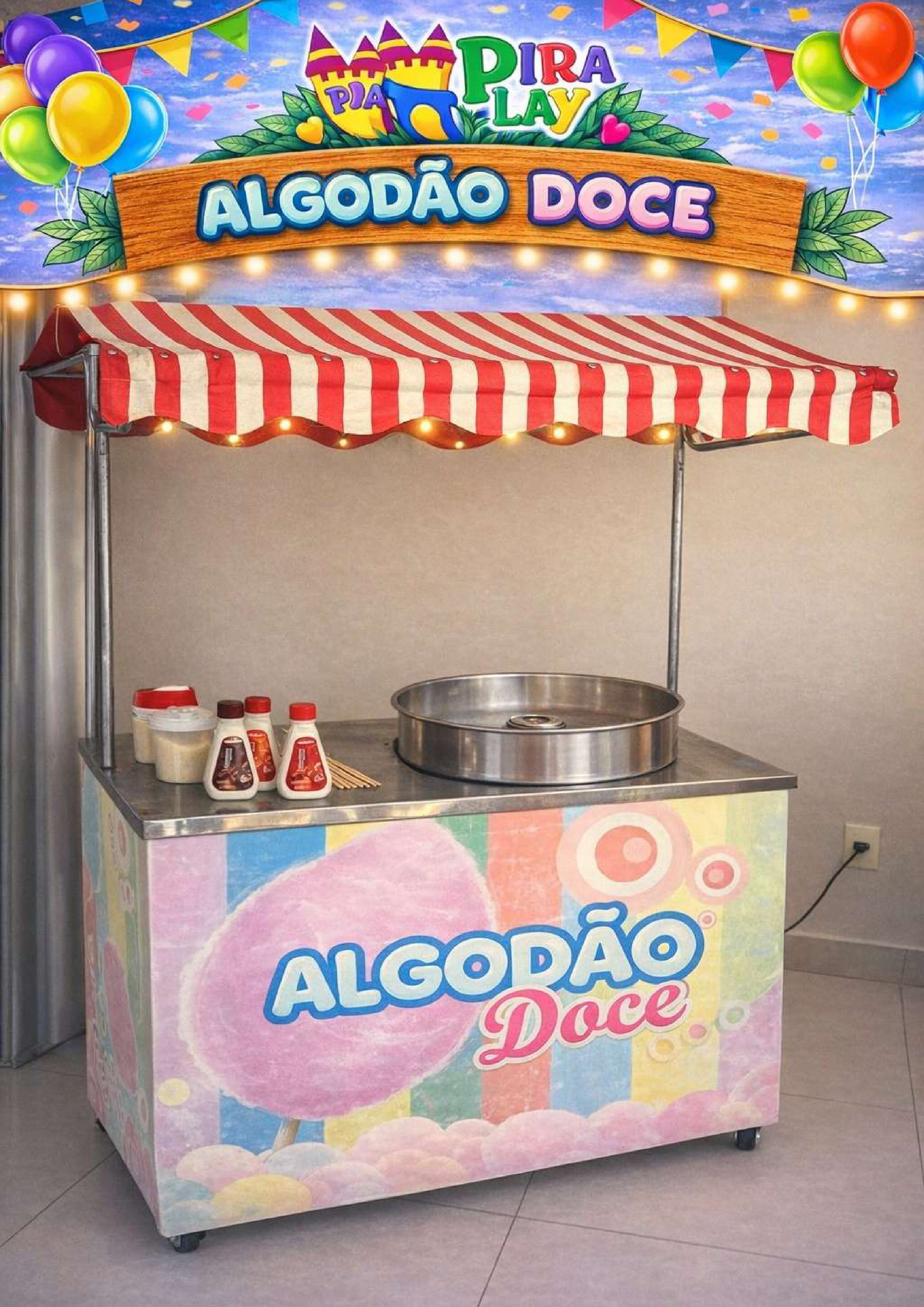 Barraca de Algodão Doce